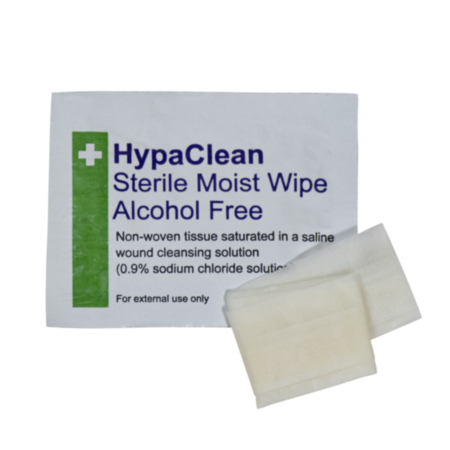 Hypaclean Sterile Wipes Box Of 100