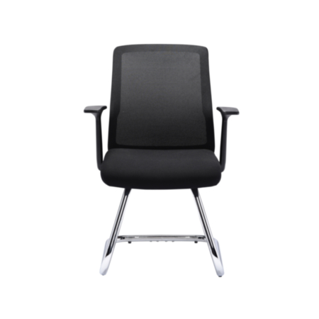 Denali Black Visitor &amp; Reception Mesh Office Chair 