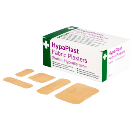Assorted Fabric Plasters Box 100