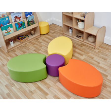 Early Years Large Dot and Three Petal Seats