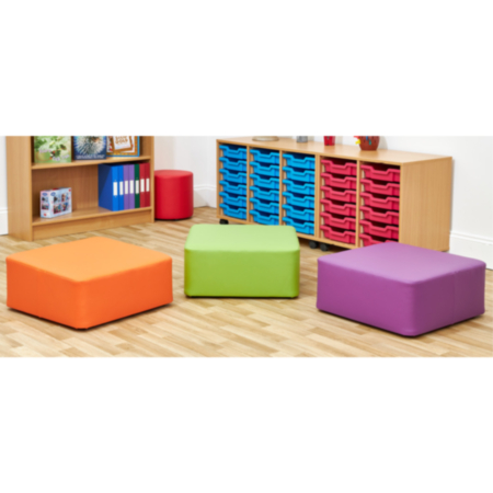 Early Years Large Square Foam Seats- Set of 3