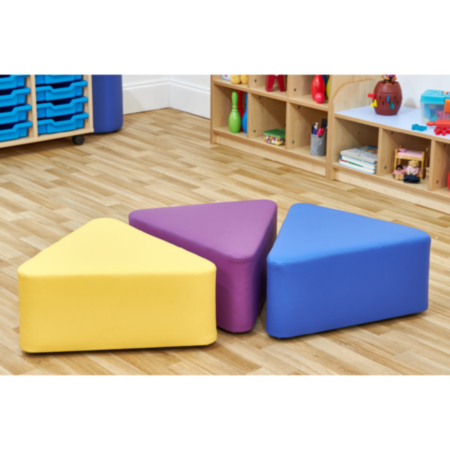 Early Years Large Wedge Foam Seats- Set of 3