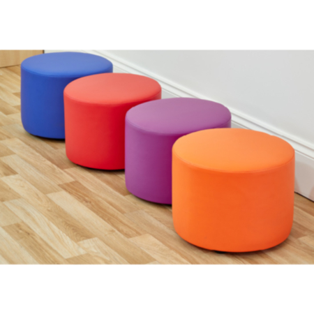 Early Years Classroom Mini Dot Foam Seat-Set of 4