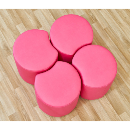 Acorn Classroom Mini Bite Foam Seats- Set of 4