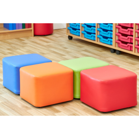 Acorn Primary Classroom Cue Foam Seats - Set of 4
