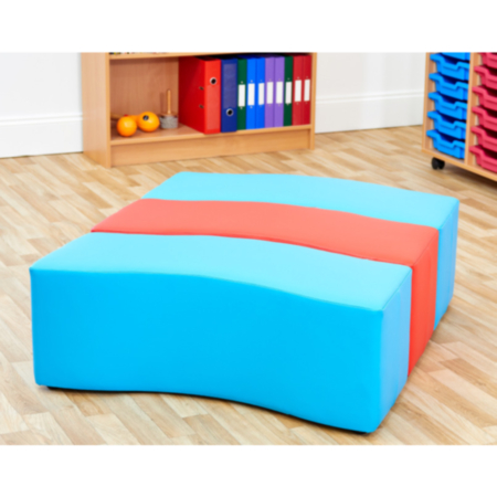 Acorn Primary Classroom Wave Foam Seats- Set of 3