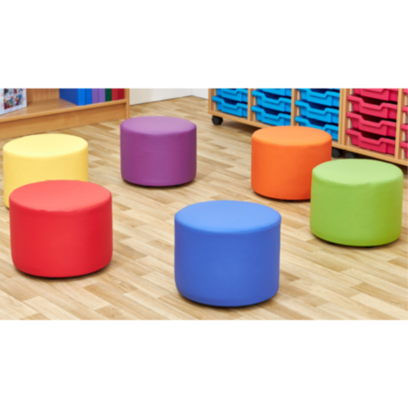 Acorn Primary Classroom Mini Dot Foam Seats- Set of 6