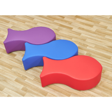 Early Years Fish Foam Seats- Set of 3