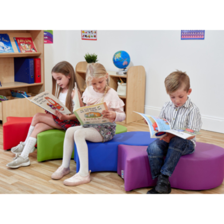 Acorn Primary Classroom Fish Foam Seats- Set of 6