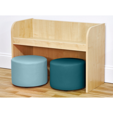 Maplescape Bench with Two Dot Seats