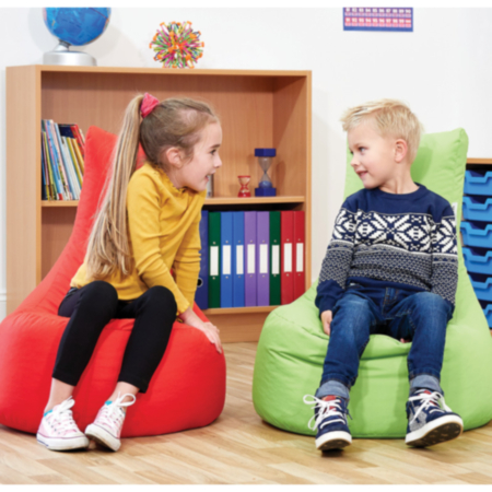 Primary Classroom High Back Bean Bag