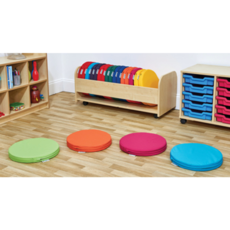 Acorn Classroom Circular Foam Seat Pad- Set of 20