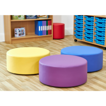 Acorn Primary Classroom Large Dot Foam Seats- Set of 3