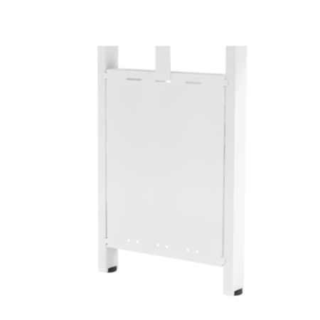 Intermediate Leg Mass Cable Riser - Individual - White