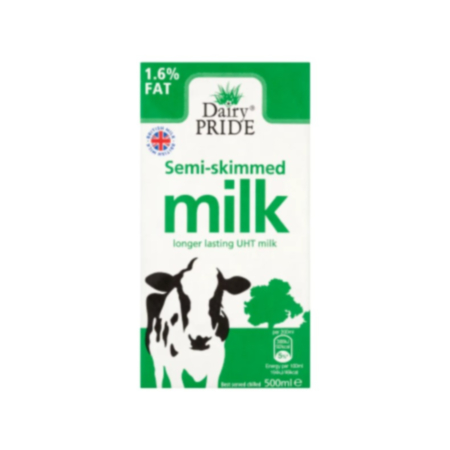 Dairy Pride Semi Skimmed Milk - 500ml