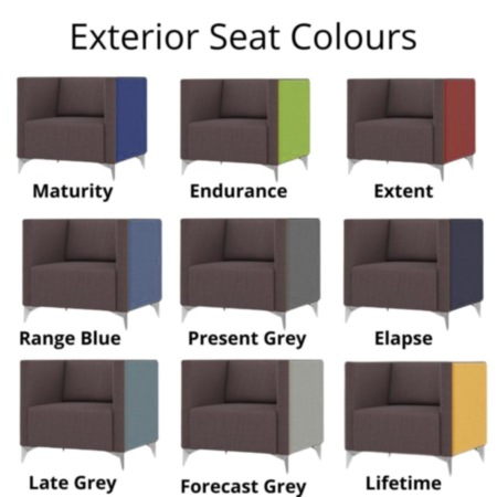 Meg 2 Seater High Back Sofa Meeting Booth