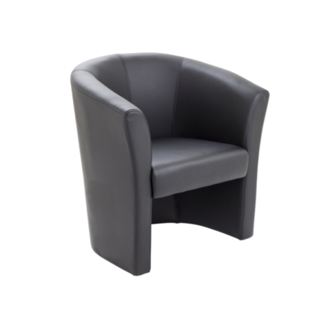 Arctic Faux Leather Waiting Room Tub Armchair