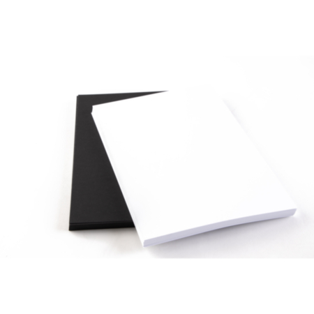 Black and White Paper Pack of 100