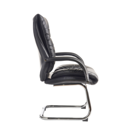 Derby High Back Faux Leather Visitor Office Chair