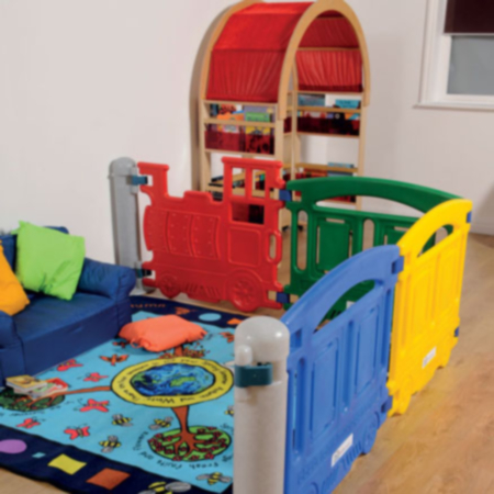 Kiddi Train Early Years Room Divider Panels - Set of 4