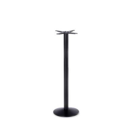 Dome Black Cast Iron Cafe Bistro Table Base - 5 Heights