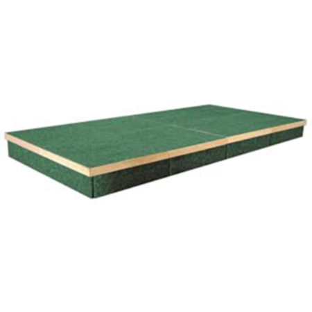 Savannah Lightweight Carpeted School Staging - Staging Set B