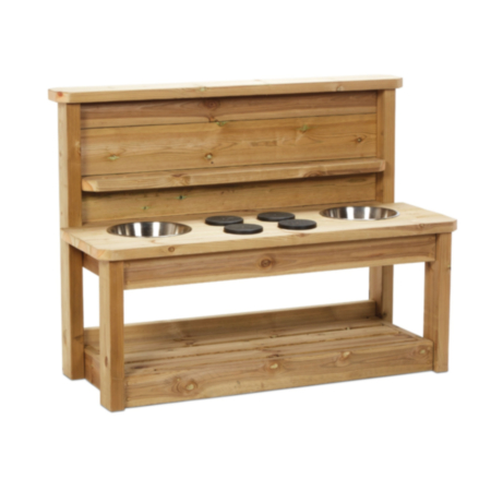 Millhouse Large Early Years Wooden Outdoor Discovery Mud Kitchen 
