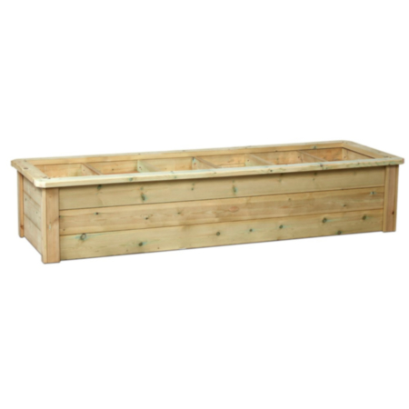 Millhouse Early Years Wooden Outdoor Large Texture Trough or Planter