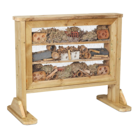 Millhouse Early Years Outdoor Wooden Freestanding Mini Beasts Bug Hotel