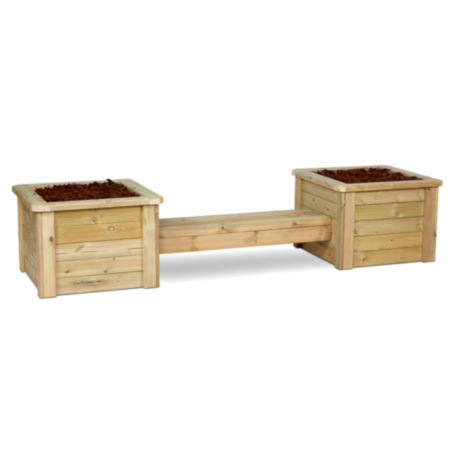 Millhouse Early Years Outdoor Planter and Bench Combo
