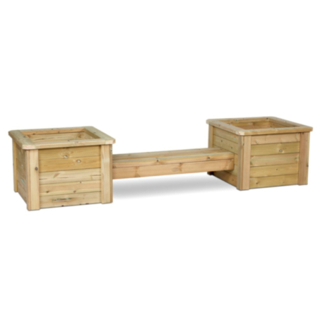 Millhouse Early Years Outdoor Planter and Bench Combo