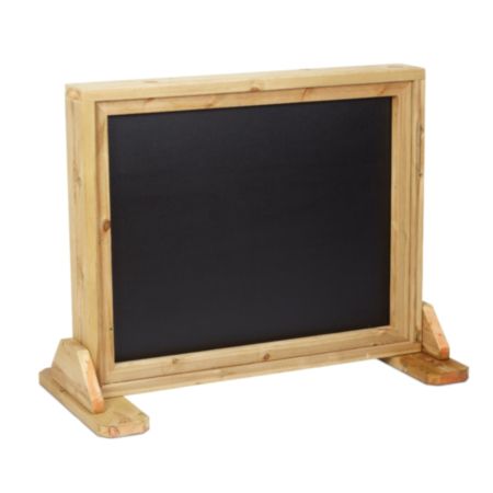 Millhouse Early Years Wooden Outdoor Freestanding Chalkboard Panel