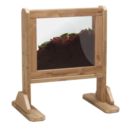 Millhouse Early Years Wooden Outdoor Nature Mini Beast Farm Viewer