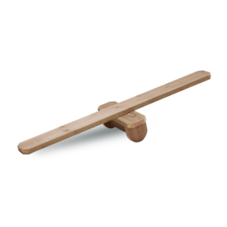 Millhouse Early Years Wooden Outdoor Playground Balancing Sea Saw