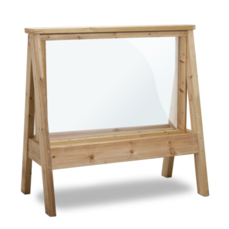 Millhouse Early Years Large Outdoor Wooden Creative Mark Making Easel