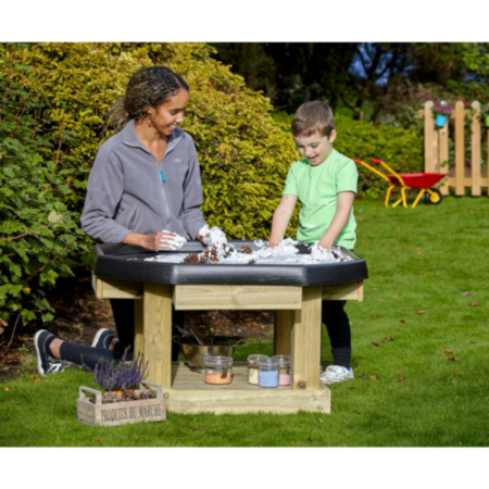 Millhouse Early Years Wooden Explorer Tuff Tray Activity Table 