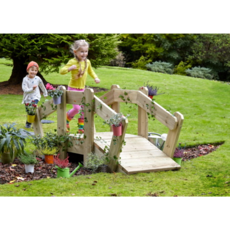 Millhouse Early Years Wooden Outdoor Playground Troll Bridge