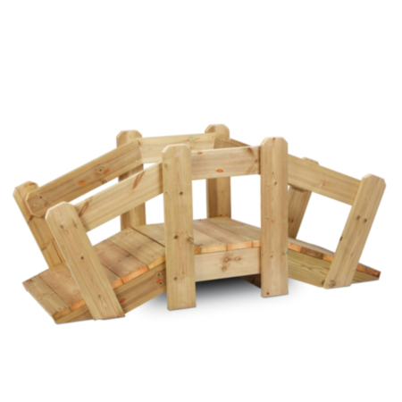Millhouse Early Years Wooden Outdoor Playground Troll Bridge