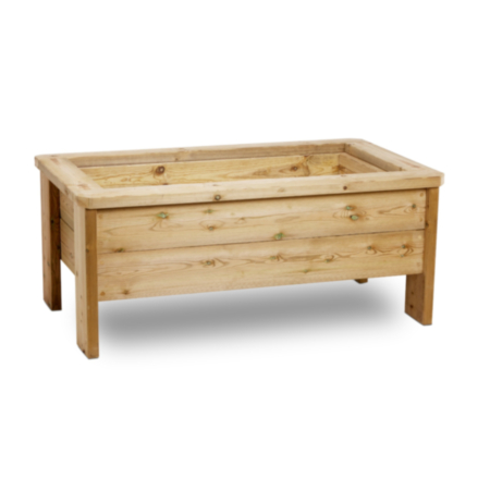 Millhouse Early Years Wooden Outdoor Playground Sandpit with Lid