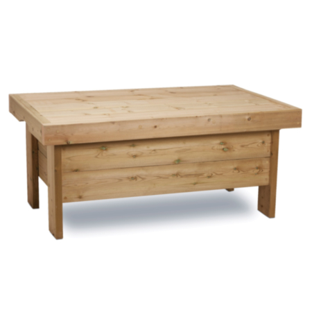 Millhouse Early Years Wooden Outdoor Playground Sandpit with Lid