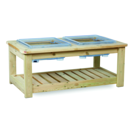 Millhouse Outdoor Double Sand and Water Station - Toddler