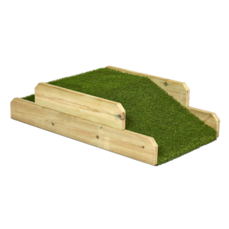 Millhouse Early Years Outdoor Redwood Step &#039;N&#039; Crawl - Under 2 Years 