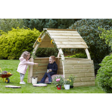 Millhouse Early Years Outdoor Redwood Play Shelter