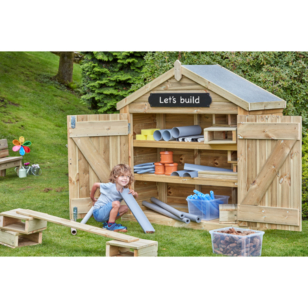 Millhouse Loose Parts Storage Lodge - No Tubs