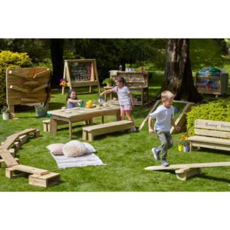 Millhouse Wooden Outdoor Essentials Active Play Kit (9 Units Included)