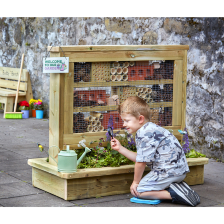 Millhouse Bug Hotel With Planter Base