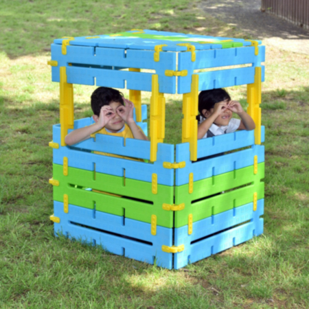 Educational Advantage Constructa Buildable Modular Den
