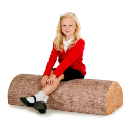 Learn About Nature Indoor or Outdoor Children&#039;s Foam Multi-Seater Log