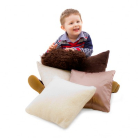 Early Years Machine Washable Children&#039;s Sensory Textured Cushions - Pack of 5