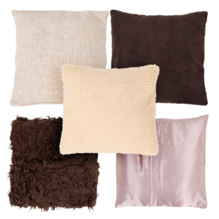 Early Years Machine Washable Children&#039;s Sensory Textured Cushions - Pack of 5